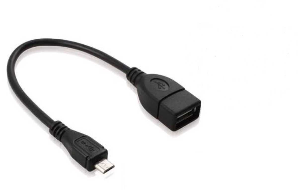 Переходник OTG Micro USB-USB гибкий
